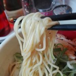 めだかタンタン - 汁なしの細麺