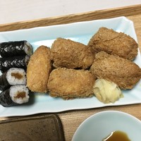 おつな寿司 - かんぴょう巻きと「裏返し稲荷」！