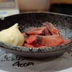 鉄板居酒屋OHANA - 鮭とば