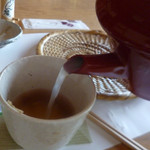 呑珠庵 - そば湯