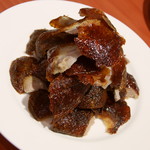 四川食府 - 北京ダック（３，８８０円）カット後２０１７年５月