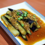 四川食府 - 茄子のニンニク和え（２８０円）２０１７年５月