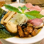 燃えよ麺助 - 特製紀州鴨そば