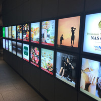 松永牧場 銀座本店 - エレベーターまでの通路
