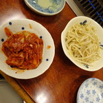 今久 - キムチとナムル