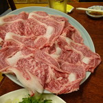 今久 - なんとすき焼きまで！和牛霜降ロース2人前