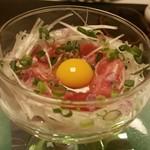 満寿家 - 満寿家 紀州産生マグロのタルタル風