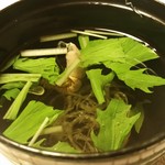 満寿家 - 満寿家 肝吸い