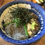 しらすや - 三色丼:イワシ丼（しめイワシ・生しらす・釜揚げしらす）1,000円