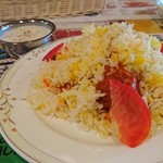アジアン ミント カフェ - アラビア風ビリヤニ