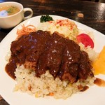 カフェドムッシュ - 大阪ピラフ