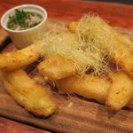 Ata - ヤングコーンのフリット 牡蠣のタプナード2