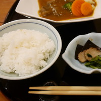 はし本 - ご飯、漬物