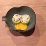 うを徳 - 毛蟹 白瓜巻