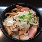 麺処 晴 - 「豚めし　小」250円