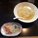 麺処 晴 - 2周年限定「雉(きじ)そば」860円