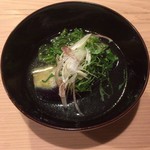 うを徳 - お椀（京都 賀茂なす）