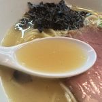 麺処 晴 - 鯛と雉手羽のスープ