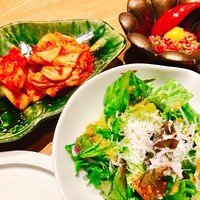焼肉すどう 春吉 - ○キムチ＆チョレギサラダ様