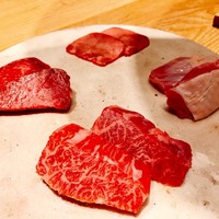 焼肉すどう 春吉 - ○赤身の焼肉etc4種様