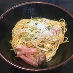 麺処 晴 - 「和え玉（醤油）」200円