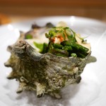 SUGALABO - 千倉さざえ（千葉）とささげインゲン豆（栃木）