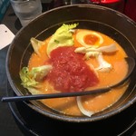 Hanamichi - トマトみそラーメン730円