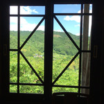 慈久庵 - 室内からみた景色