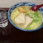 日の出食堂 - 塩味ラーメン  500円