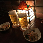 Sakai - まずは生ビールで乾杯