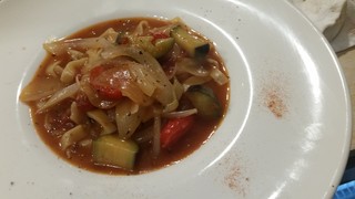 PIKOSHHHU - 夏茄子と新タマネギのトマトソース