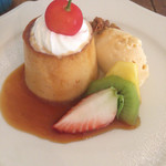 ドルチェメンテ プラス カフェ オット アゴスト - プリンアラモード