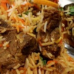 カーン・ケバブ・ビリヤニ - マトンがゴロゴロ！