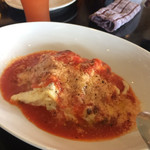 オステリア　パーチェ - 大好きなラザーニャ。クリーミーで美味しい！
