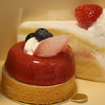 Poche du Reve - ショートケーキとミルティーユ