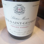 レストラン マノワ - ニュイ・サン・ジョルジュ　ヴィエイユ・ヴィーニュ　セレクション・マノワ