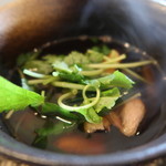 蕎麦酒房 櫟 - 三つ葉とねぎがまた旨い！！