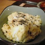 ホルいち - 定食セット（150円）のポテサラ