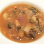 レスアルカーナ - 本日のプレートランチ 1260円 のしらすだいのスープガルピューレ