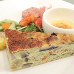 レスアルカーナ - 本日のプレートランチ 1260円 の前菜盛り合わせ