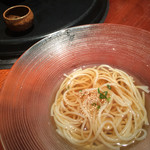 よろにく - 阿波の手延べ素麺ハーフ
        （のり佃煮風＆わさび付）