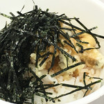知夫の里 - サザエ天丼500円