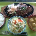 日替わり　牛肉ダブル焼き