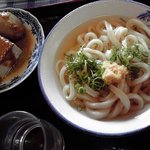 麺豪 山下 - かけうどん250+おでんほぼ100
