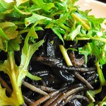 La cucina del Covo - やりいかとルッコラのイカ墨ソース