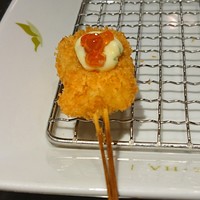 串カツとワイン 揚八 東急プラザ銀座店 - サーモンいくら