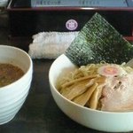 支那そば ほぬや - 秋田市内最強のつけ麺です。モモ豚チャーシューは食べなきゃ損。
