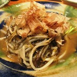 居酒家 でいりぐち - もやしともずくのチャンプルー