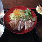 炭屋吉鳥 - ゆず胡椒とレモン添え