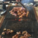 ろばたやき山ろく - じゃんじゃん焼きます(^^)